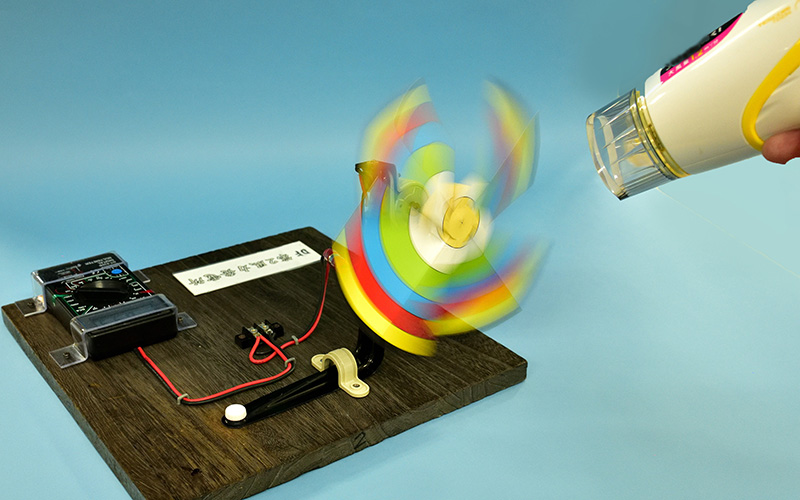 塾では学べない理科実験 風車を作って発電しよう!~発電の仕組み~